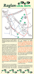 Footsteps Map leaflet